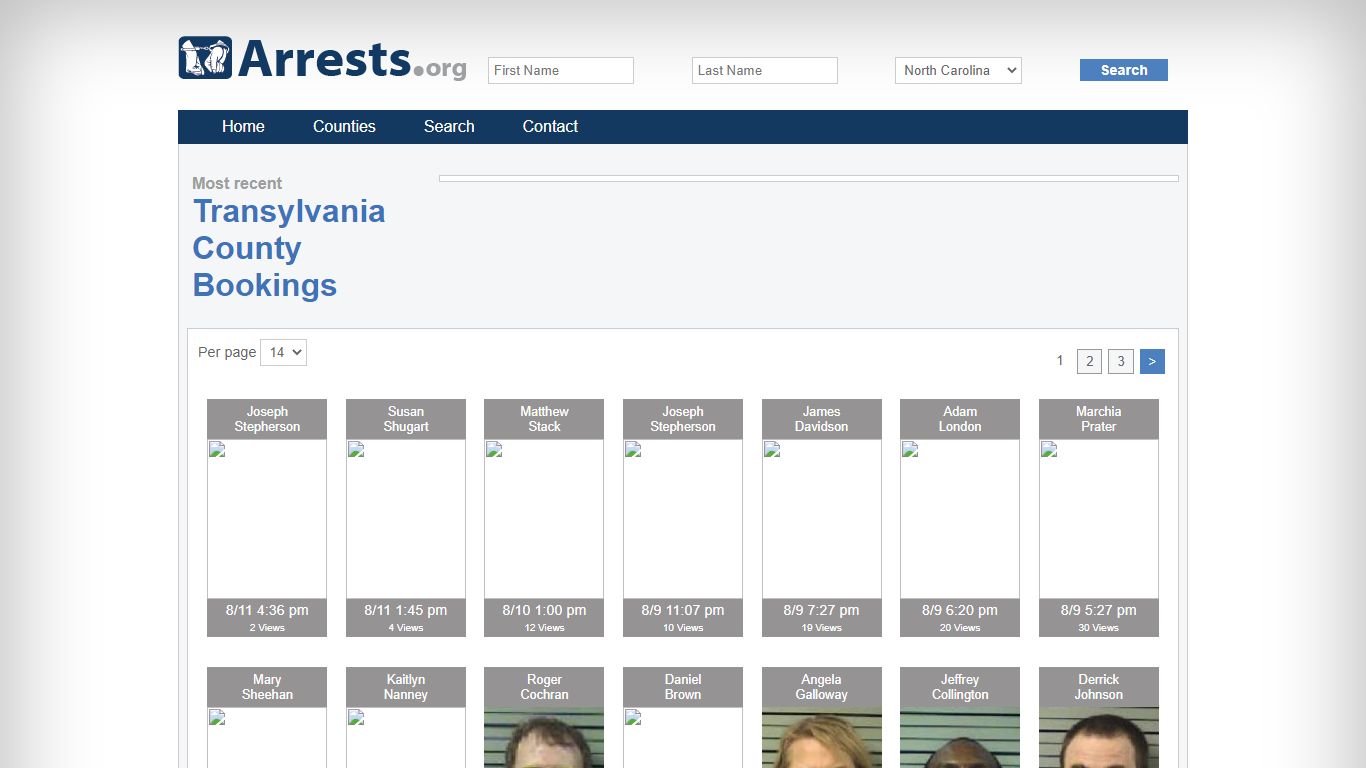 Transylvania County Arrests and Inmate Search